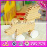 2016 New Design Children Toys Wooden Unicorn W05B151 thumbnail-3