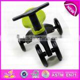 New Style Kids Wooden Tricycle Toys,Manufacturer Safety Baby Wooden Tricycle,ride on Car W16A021 thumbnail-4