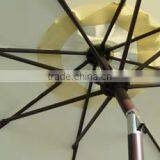 Best Price 9ft Aluminum 8pcs Ribs Polyster Fabric Patio Umbrella thumbnail-4