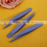 Colorful Paint Spraying Stainless Steel Medical Eyebrow Tweezer in Beauty Salon thumbnail-3