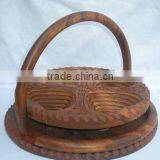 Heart Shaped Folding Dry Fruit Basket thumbnail-1