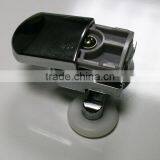 Wooden Plastic Bathroom Privacy Glass Sliding Barn Door Track and Cabin Door Roller thumbnail-4