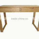 wood console table