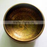 High Quality Handmade in Nepal Buddhist Meditation Healing Tibetan Singing Bowl thumbnail-1