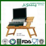Cheap Small Computer Desk Modern Bed / Sofa Folding Bamboo Laptop Table thumbnail-1