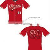Hongen Apparel Blue Stripe Sublimation Baseball Jerseys/shirt thumbnail-1