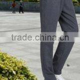 2016 Customized Manufacture Fashionable Wholesale Men's Casual Pants Plain Color Elastic Waist Loose SLim FIt Sport Trousers thumbnail-2