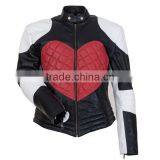 Factory New Fashion Black Motorcycle Leather Jacket thumbnail-1