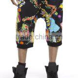 Mens Wholesale Casual Printed Jogger Shorts thumbnail-1