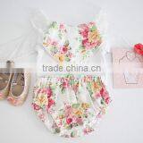 Newborn Girl Nappy Cover Floral Bloomer Cotton Print Fabric China Supplier thumbnail-5