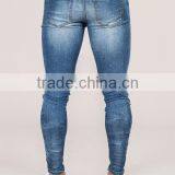High Quality Denim Jeans Mens Skinny Jeans Acid Wash Denim Jeans thumbnail-3