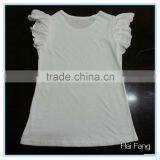 Children Girls Printting Bubble Sleeve t Shirt, Girl t Shirts Printed Designs, Fancy Girl Short Sleeve t Shirt thumbnail-3