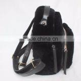 Myfur Cheap Rex Rabbit Fur Customized Teenage Fashion Backpack thumbnail-2