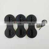 Plastic Surfing Fin Plug Black 9 Degree Surf Board Fin Box in Surfing With Fin Key thumbnail-2