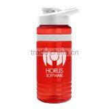 USA Made 20 Oz. BPA-Free Tritan Stripe Water Bottle With Drink-Thru Lid - Has Snap Lid, Silicone Grip and Comes With Your Logo thumbnail-3