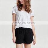 2016 Summer Hot Sale Casual Turn-up Hem Track Shorts Sport Women thumbnail-2