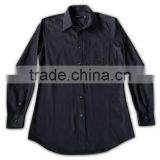 100% Cotton Design China Made Men's Black Ready Made Cotton Shirt thumbnail-4