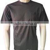 100% Polyester Simple Basic Chest Pocket Custom T-shirt thumbnail-5