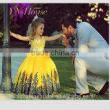 White High Neck Baby Gown Sleeveless First Communion Dress Stores thumbnail-3