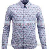 Latest Long Sleeve Shirt Designs for Men Printed Fabric Men Shirt Embroidery Design thumbnail-1