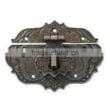 Cabinet Accessories Zinc Based Alloy Antique Bronze Pattern Carved Case Locks thumbnail-1