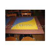 Colorful Custom Size Marble Top Dining Table With Various Shapes