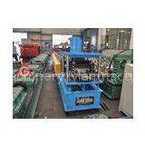 Metal Roofing W Purlin Roll Forming Machine , Guide Rail Cold Roll Forming Line