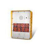 Bus Weatherproof Emergency Phone , Solar Powered One Button Phone