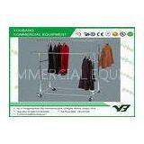 OEM ODM Adjustable 2-tier Garment Rack , Display Clothing Racks Floor Stand thumbnail-1