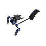 Universal ABS Plastic , Stainless Steel DSLR Camera Shoulder Rig Support Pad thumbnail-1