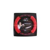 Wholesale Sheepskin Fur Leather Steering Wheel Cover Available in 3 Colors thumbnail-1