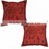 Indian Handmade Rajasthani Design Cushion Cover thumbnail-1