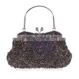 Pearl Bridal Clutch Bag Evening Makeup Bag Tote Cosmetic Bag Rhinestone Wedding Prom Dinner Clutch Bag DB07 thumbnail-5