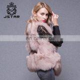 Women Stylish Winter Fur Coats Short Loose Fox Fur for Wholesale thumbnail-4