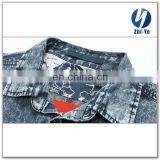 in Stock Items Latest Fashion Cotton Denim Shirt thumbnail-5