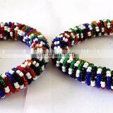 Wholesale Tribal Beaded Handmade Bangles/Bangles/Bohemian Jewelry/Diwali Offer/Bollywood Bangles/belly Dance Bangles thumbnail-2