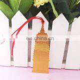 Tower Shape Book Mark, Custom Etched Iron Metal Bookmark