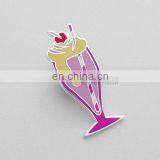 Custom Love Metal Rose Flower Enamel Lapel Pin thumbnail-3