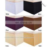 100% Polyester Bed Skirt Hotel Skirt thumbnail-2