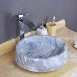 Carrara White Marble Sinks,China White Marble Bathroom Basins thumbnail-1