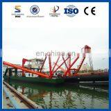 1.7m Average Draught Sand Extraction Ship Dredger With Diesel Engine