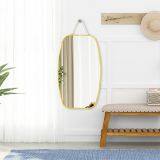 Solid Wood Bathroom Mirror Hanging Wall Anti-Explosion Fog-Proof Full Length Mirror thumbnail-3