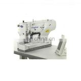 Computerized lockstitch buttonholing sewing machine
