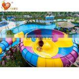 2019 New Design Swimming Pool Slide Fiberglass and Plastic Water Slides Price Used Kids Fiberglass Water Slide for Sale thumbnail-3