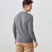 Autumn Cashmere Sweater/Crew Neck Men′s Cashmere Sweater For Keep Warm thumbnail-5
