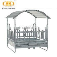 Wholesale Hot Dipped Galvanized Cattle Hay Round Bale Feeder thumbnail-2