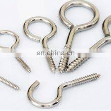 China Supplier MULTI-PURPOSE SCREWS Sizes 5/8 m6 m8 10 mm 45mm HOOK SCREWS EYES SCREW thumbnail-3
