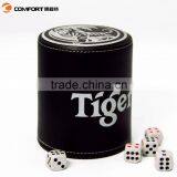 2015 Summer New Products High Luxury Mini Leather Dice Cup thumbnail-6