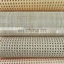 Wholesale Craft Materials 100 % PE Plastic Whicker Rattan Cane Webbing Rattan Cane Webbing From Viet Nam For Making Furniture thumbnail-3