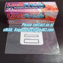 Zip Lock Bag Moisture Proof Tea Food Packing Plastic Bag With Zipper, FDA Compliant Mylar Zip Lock Packaging Bag Accept Custom thumbnail-3